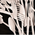 FDA disposable biodegradable plastic cutlery plate set